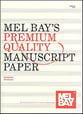 MANUSCRIPT PAPER 24 SHEETS 10 STVS